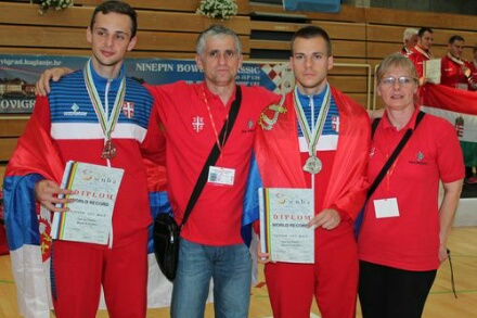 Kovačić i Kličarić svetski rekord okitili srebrom